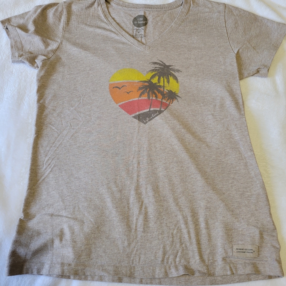 Life is Good Crusher Tee